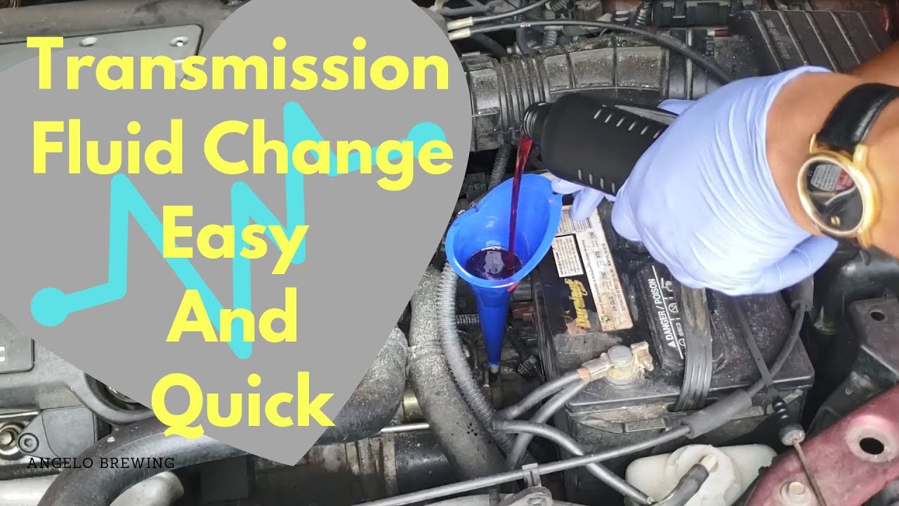 Transmission Fluid Change Easy and Quick - Acura TL 2003