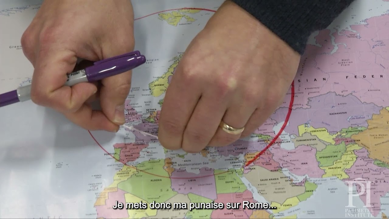 Einstein au quotidien &mdash; Trilat&eacute;ration dans le syst&egrave;me GPS