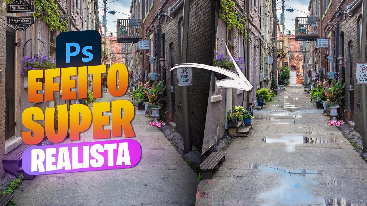Como Criar Poças Realistas no Photoshop + Arquivo para Download