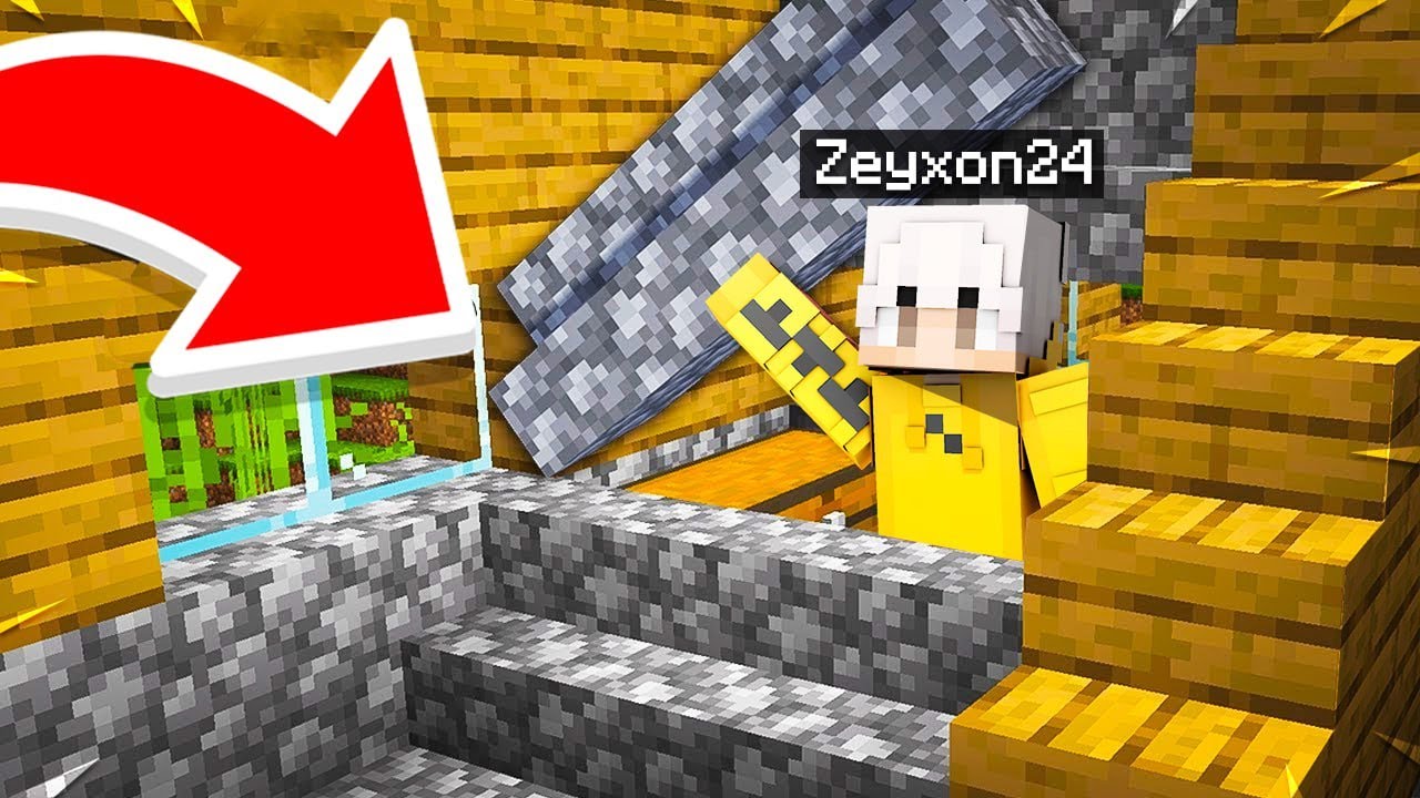Costruisco Una CASA SEGRETA Sotto le Scale in Minecraft