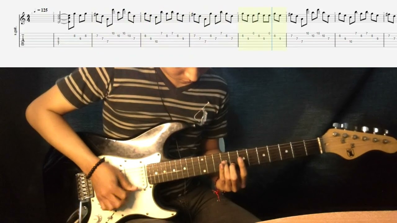 Aprende a tocar Maldito Duende de Héroes Del Silencio en guitarra electrica +TABS 