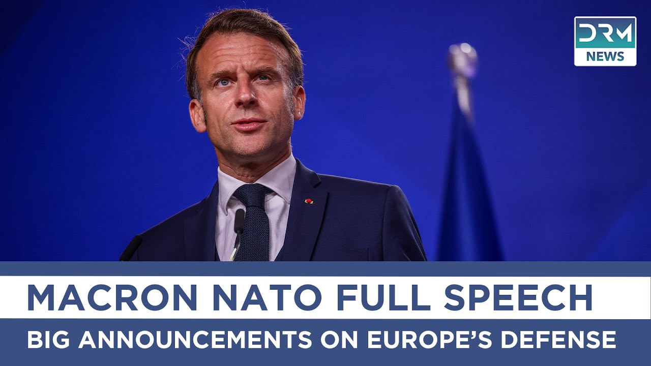 Emmanuel Macron Addresses NATO Summit: Major Announcements on Europe’s Defense Future | AQ1B