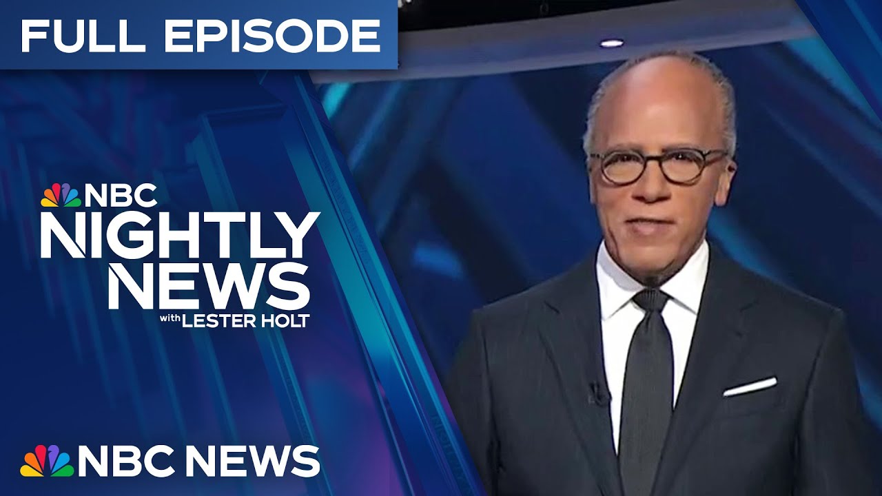 NBC Nightly News Full Episode - Jan. 28
