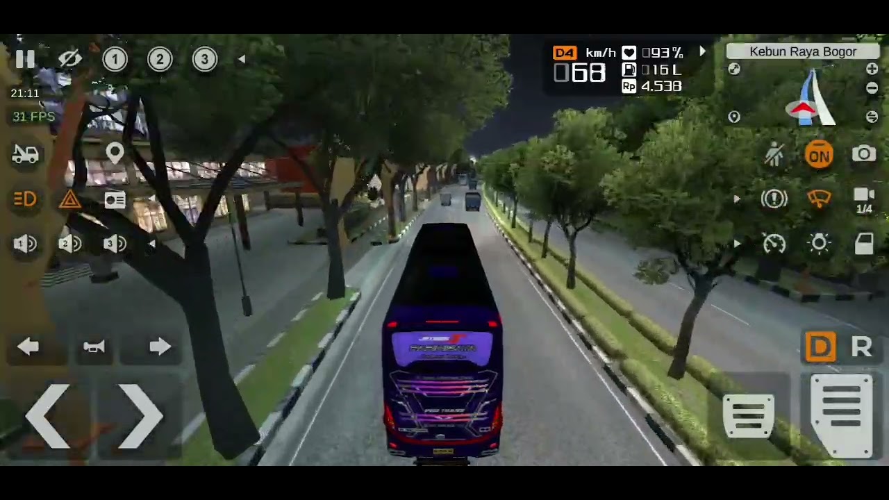 KEBUN RAYA BOGOR |BUSSID