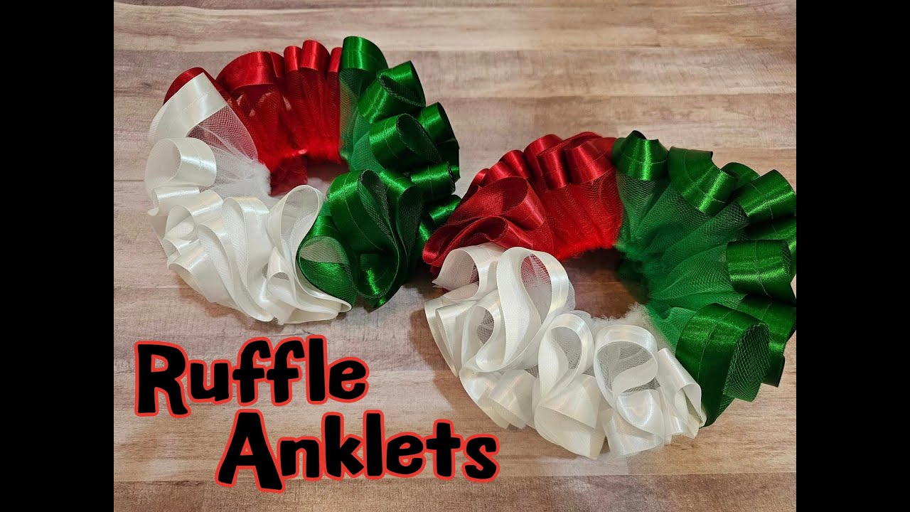 How to Make Ruffle Anklets for Ruffle Socks