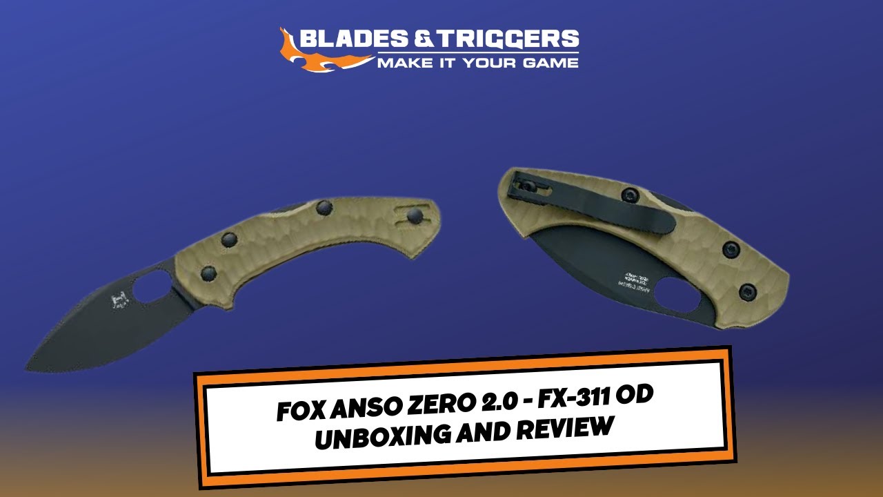 Fox Anso Zero 2.0  - Fx-311 Od Unboxing and Review