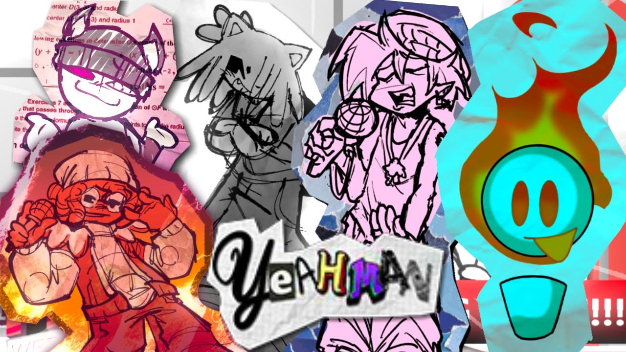 THIS FNF MOD'S AESTHETIC IS AMAZING! FNF YEAHMAN (Friday Night Funkin')