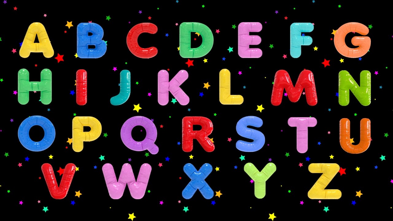 ABC Song for Kids🎵 Learn Alphabet with Colourful 3D Letters & Cute Cartoons | Toddler Learning Video