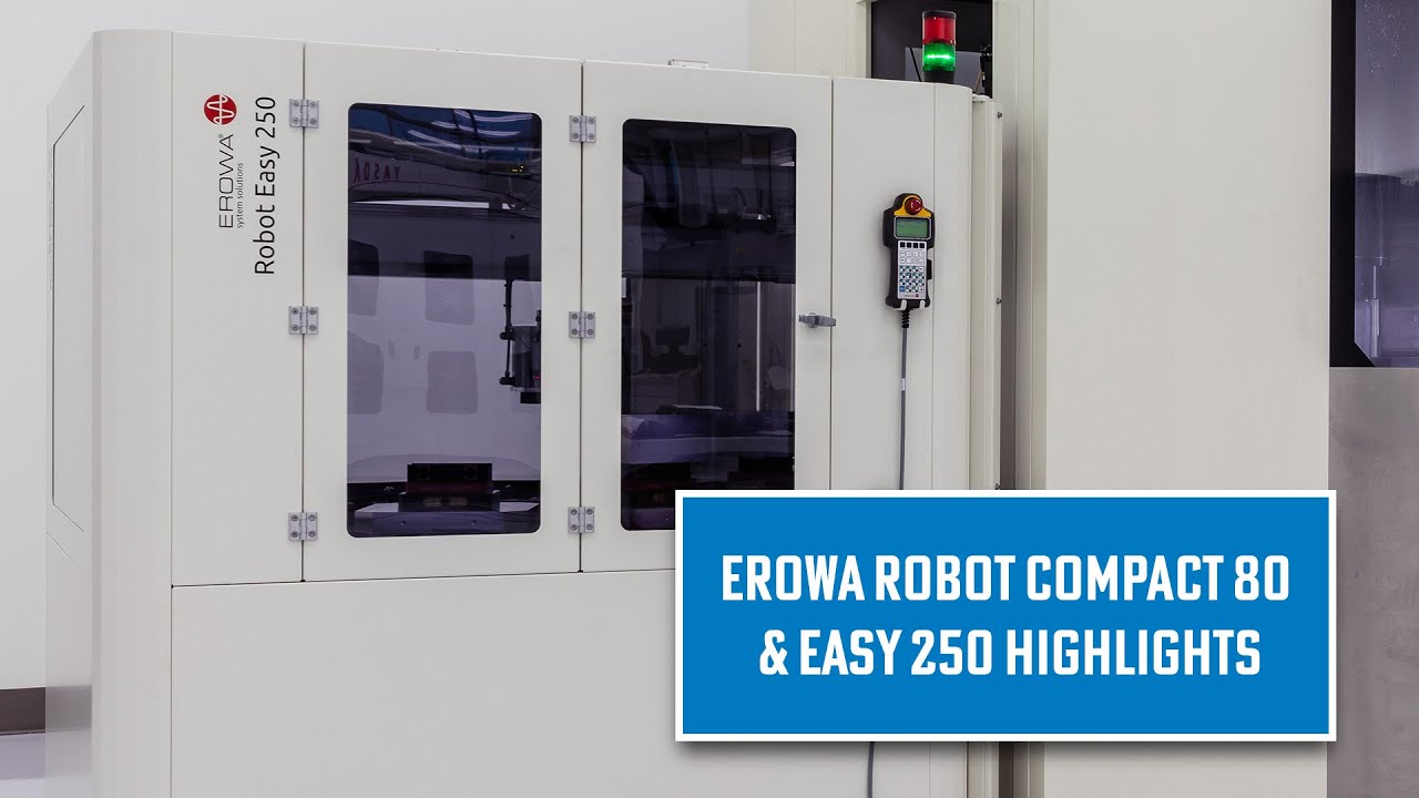 Erowa Robot Compact 80 and Robot Easy 250