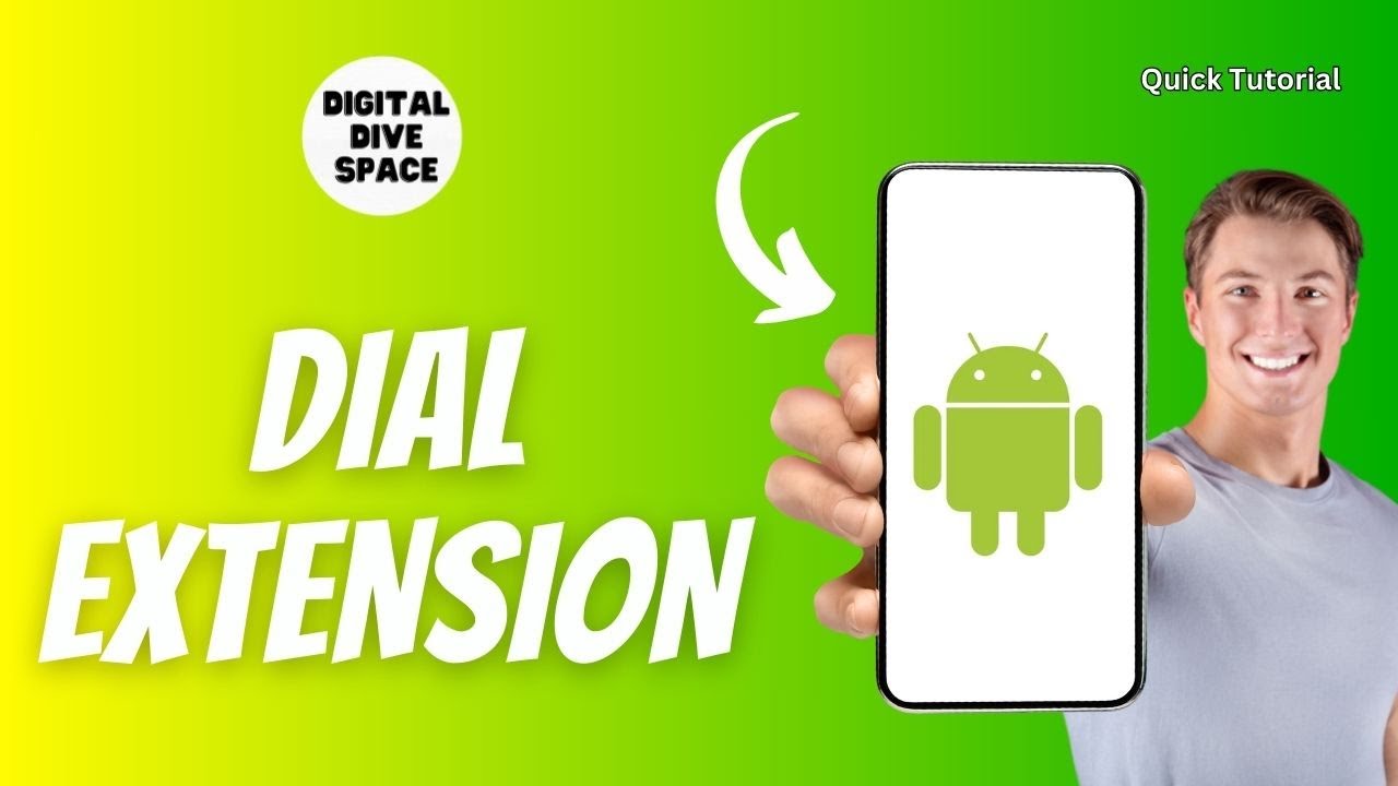 How to Dial Extension on Android