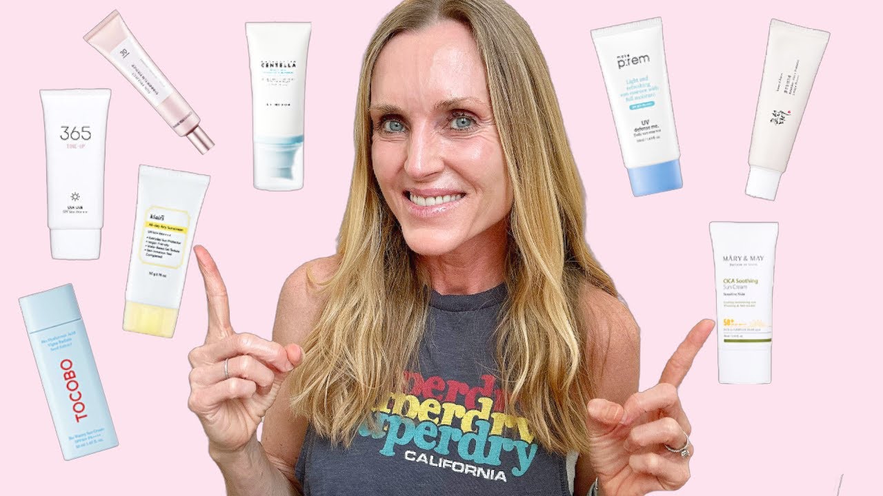 Amazing Sunscreens you'll ACTUALLY want to use | Testing 15 Korean SPF's w. Tamara's Timeless Beauty