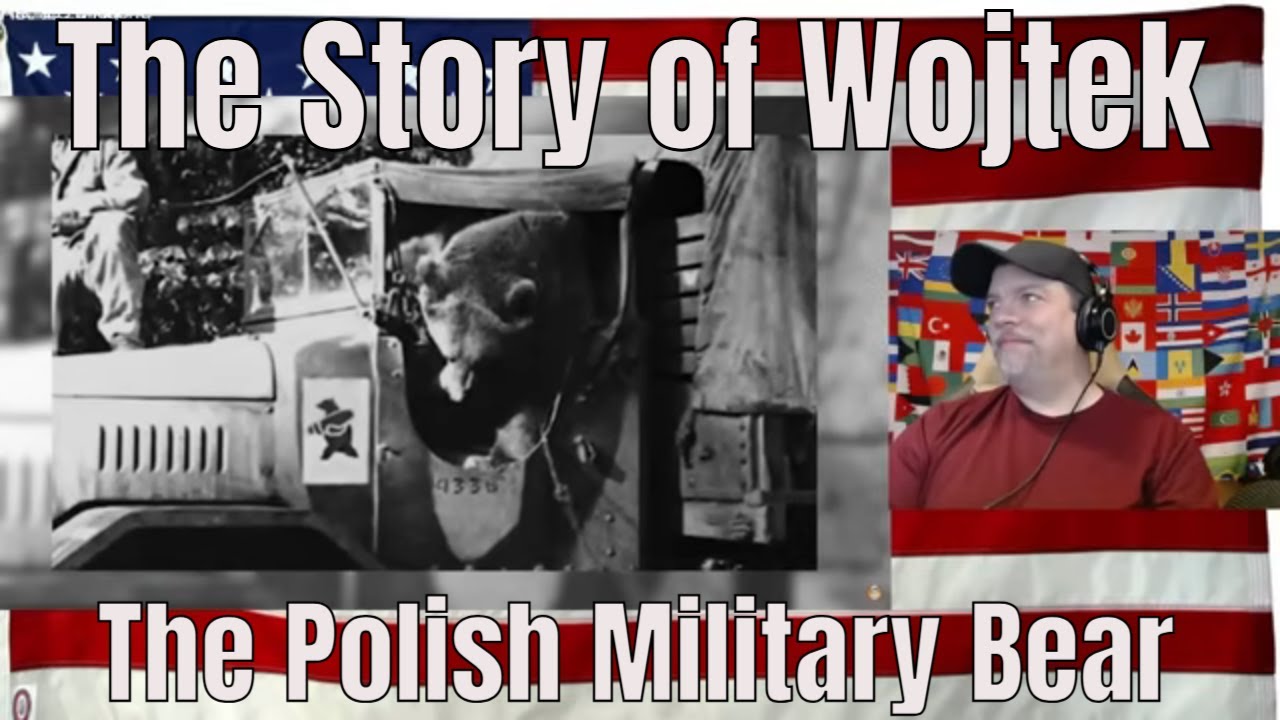 The Story of Wojtek | The Polish Military Bear - REACTION
