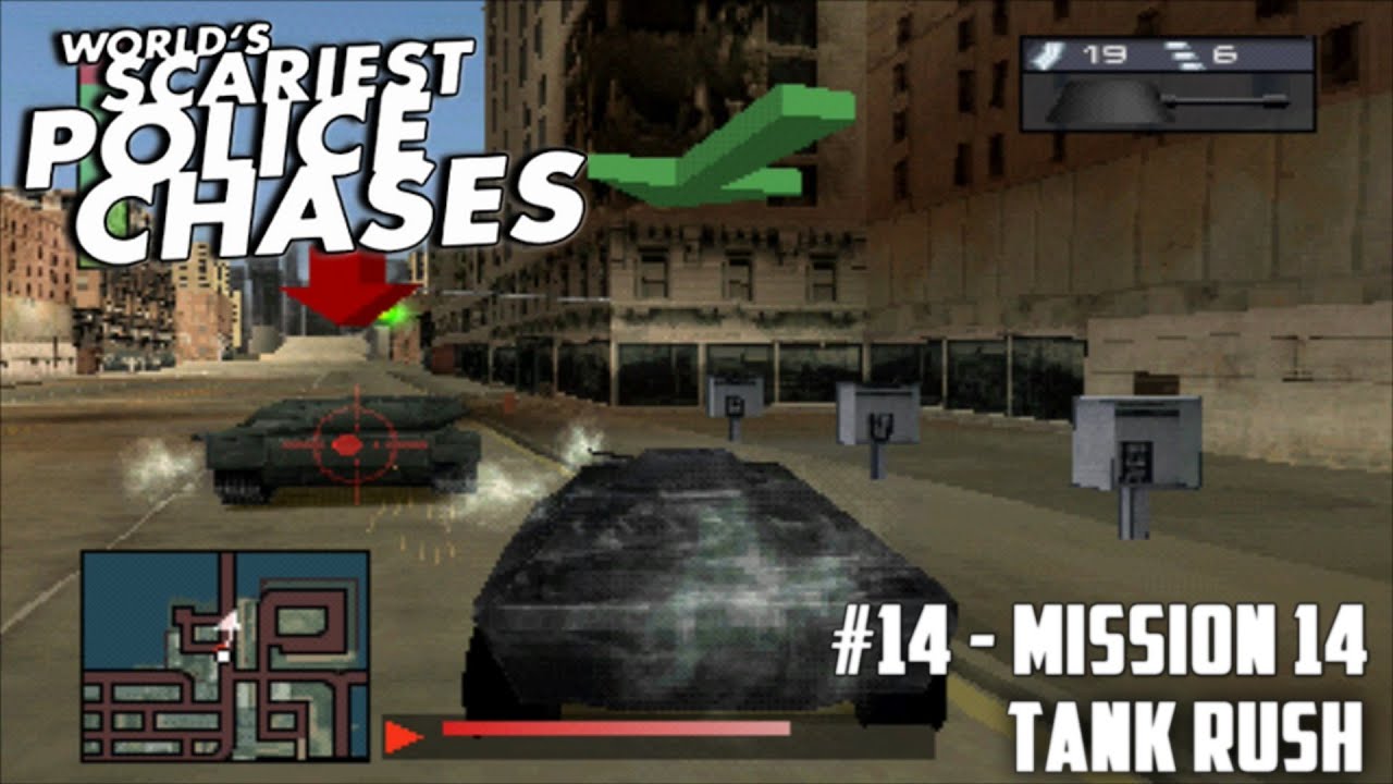 World's Scariest Police Chases #14 - Mission 14 (Tank Rush)