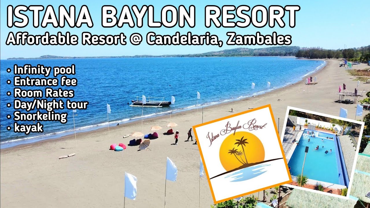 Istana Baylon Resort Candelaria Zambales | Lakas makamayaman na beach resort pero affordable!