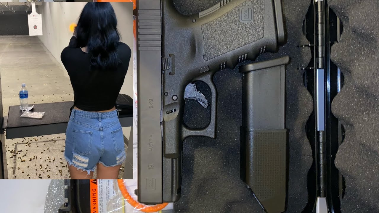 UNBOXING MY GLOCK 19 + shooting range | why I picked this gun ??