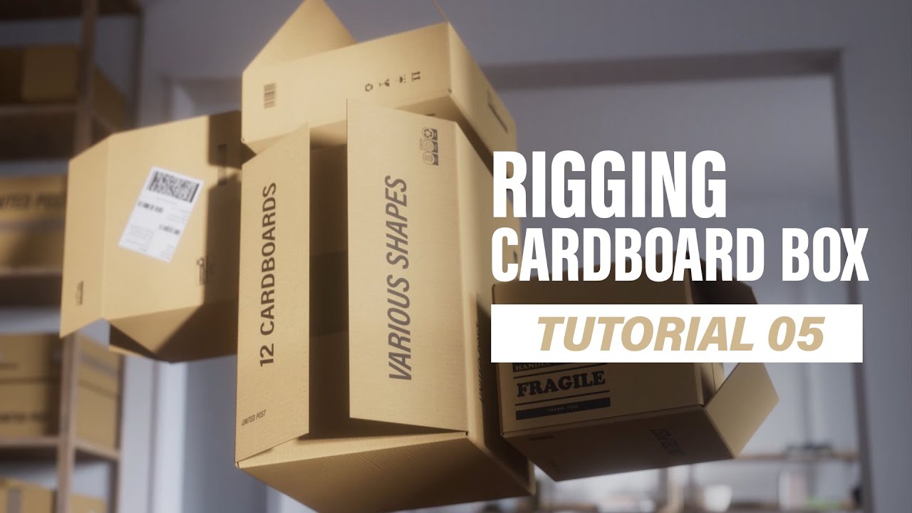 Cinema 4d tutorial - rigging and animation box #cinema4d #tutorial #rigging