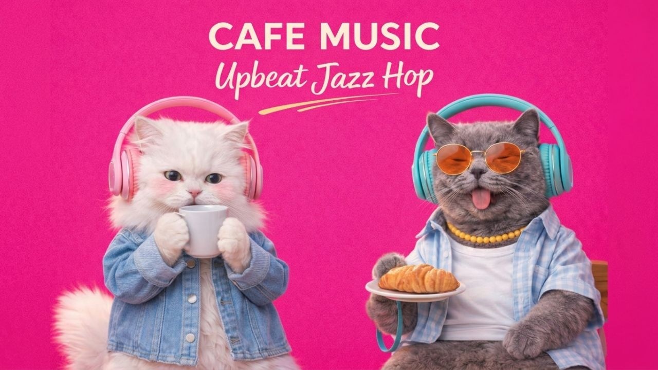 Музыка для кафе – Jazzhop / City Pop для работы и учебы • 11 часов
