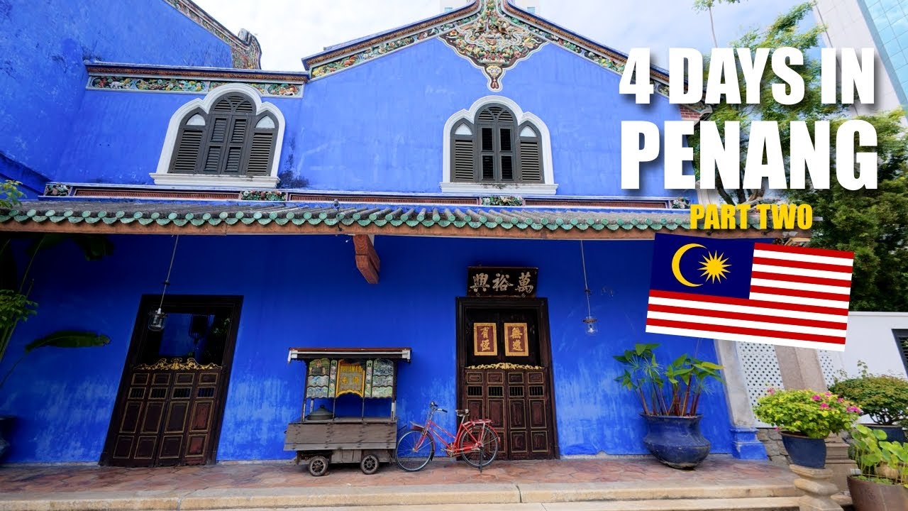 4 Days in Penang Part 2 🇲🇾 | Penang Hill, Blue Mansion, & the BEST Chocolate Cake Ever Days 3 & 4