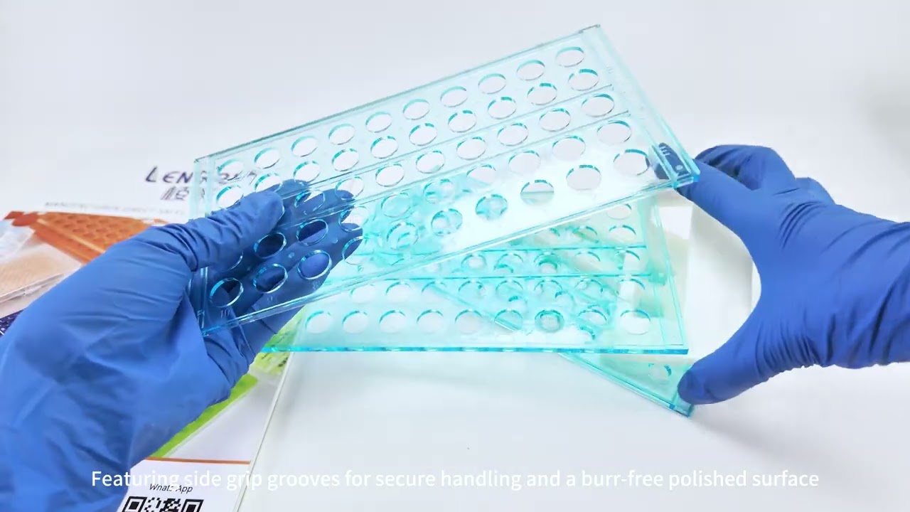 50 Holes Three-layer Detachable Plastic Test Tube Holder