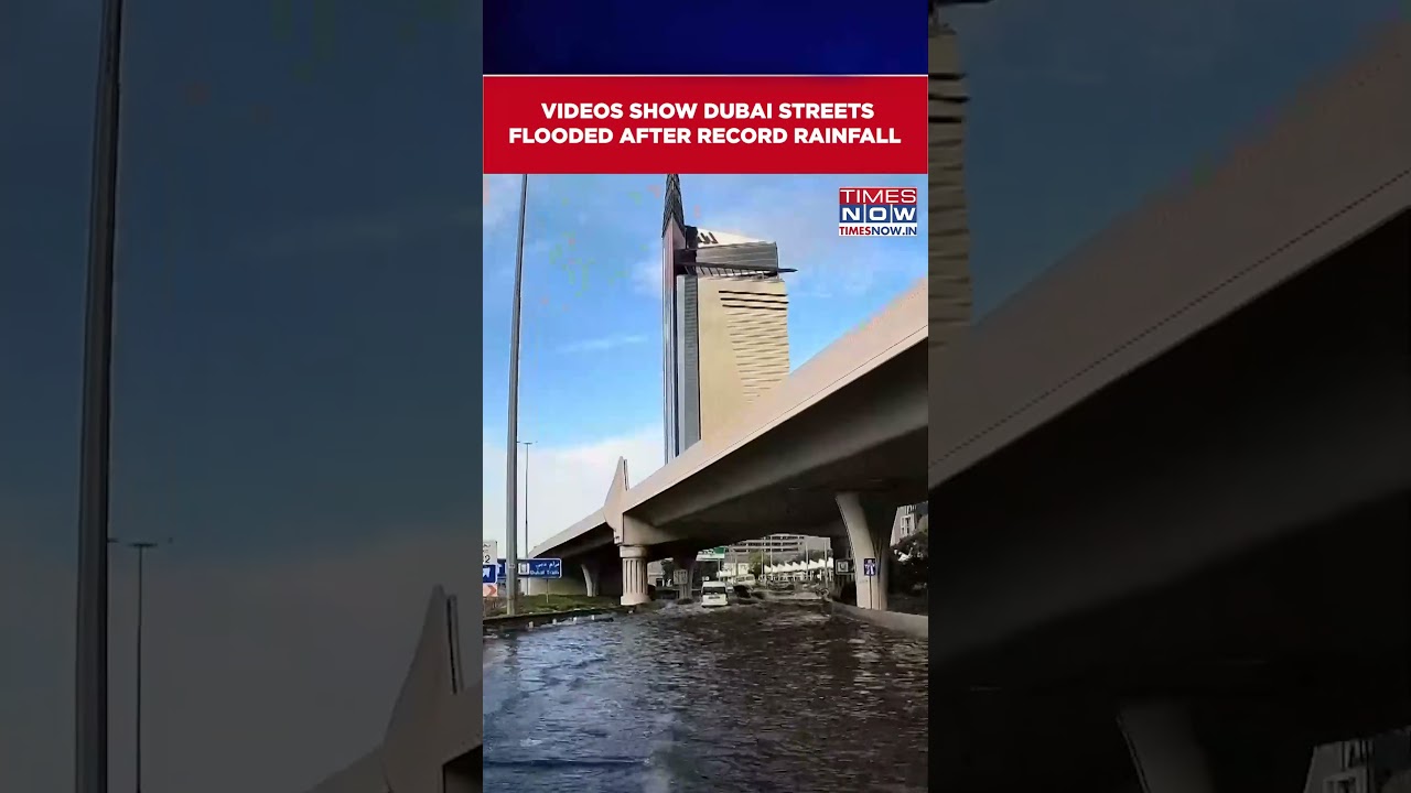 Dubai Rain News: Heavy Rain Batters UAE, Travel Disruptions And Safety Alerts Issued #shorts
