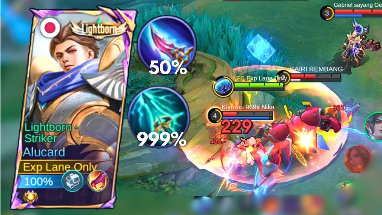 FIGHTING 3 PEOPLE IS NOT ENOUGH TO DEKAT THE GREAT ALUCARD!!! 😎