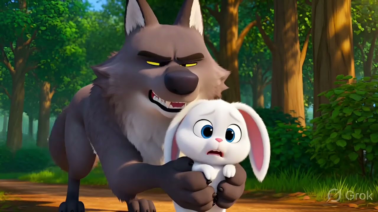 छोटा खरगोश बना जंगल का हीरो 🐰 |Moral Story for Kid's #kidsstory #cartoon #moralstory #hindianimation