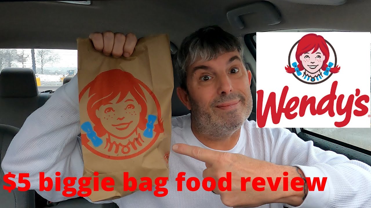 wendys $5 biggie bag food review