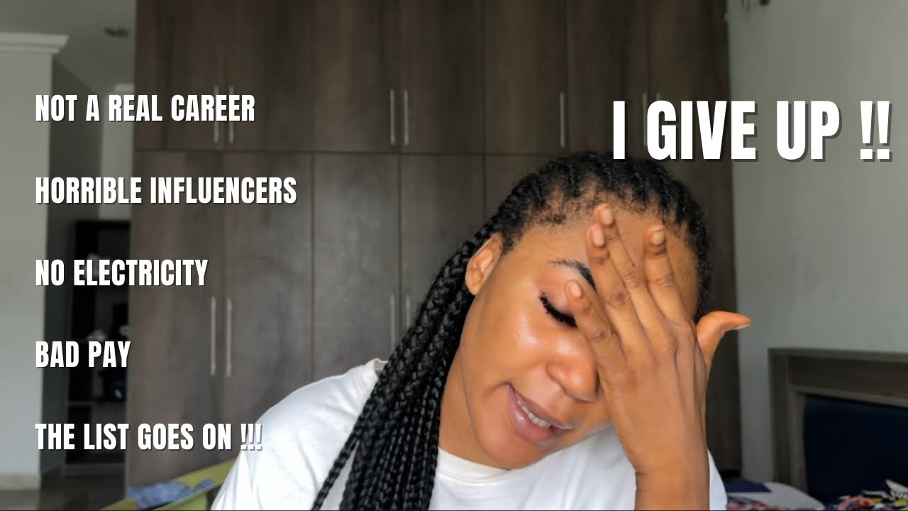 The STRUGGLES of being a CONTENT CREATOR IN NIGERIA | what no one tells you 😭