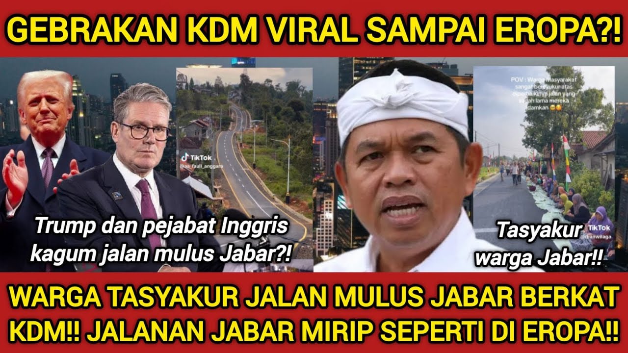 GEBRAKAN KDM BUAT JALAN SAINGI CHINA DAN EROPA⁉️SEJARAH TERCIPTA DI JAWA BARAT, PEJABAT EROPA KAGUM!