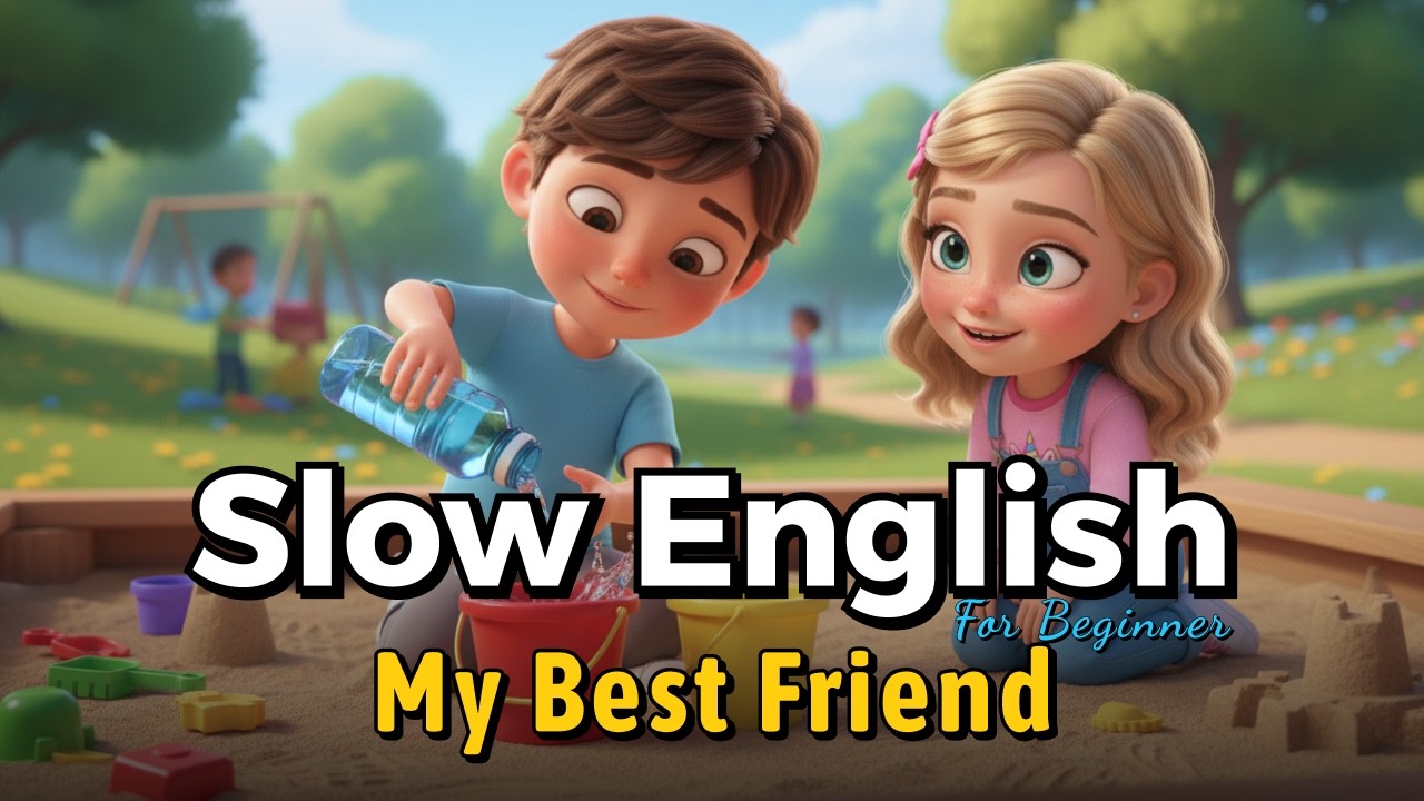 👫💛 My Best Friend 🎧 Easy English Listening & Speaking Practice