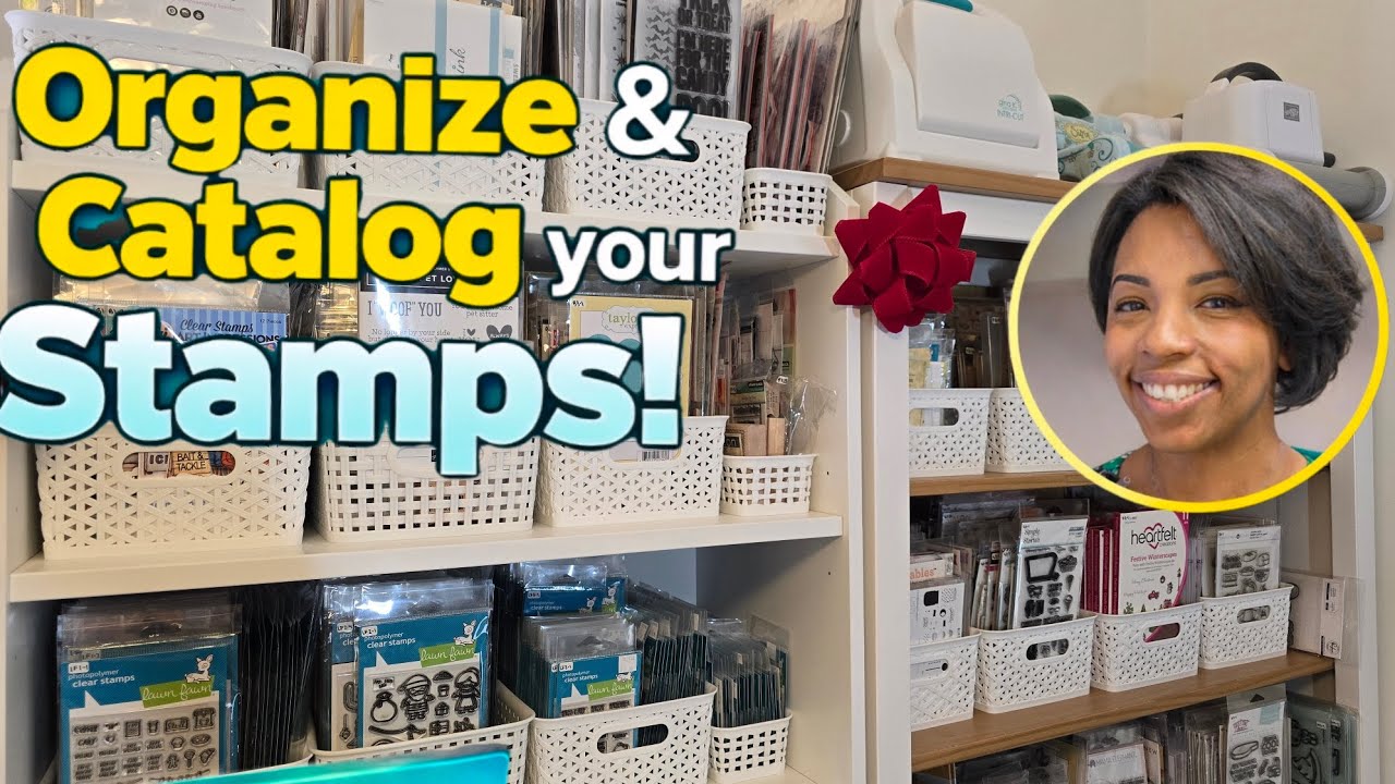 How I Reorganized Over 2,000 Stamp Sets & Created a Stamp Catalog (Stamp Inventory Binder)