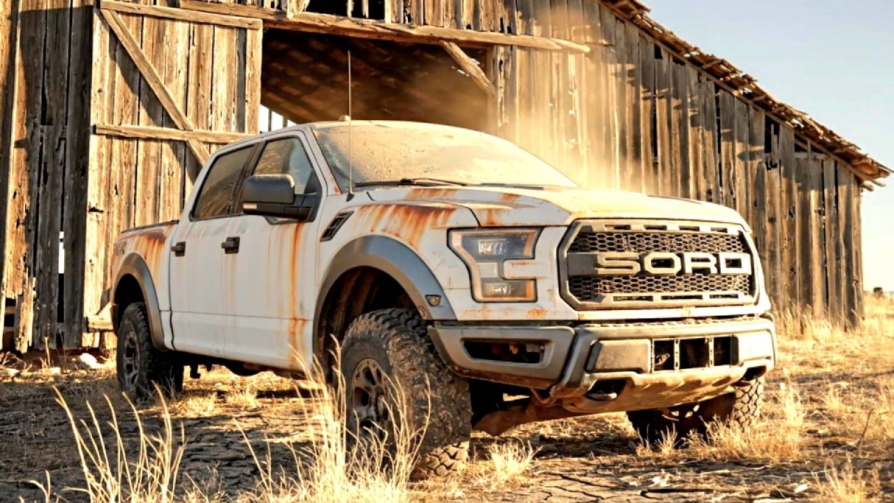 Rusty Ford Raptor 6.2 V8 Found in Barn | Complete Restoration #carrestoration