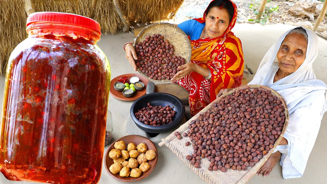 গ্রামবাংলার সেরা স্বাদের কুলের আচার | Homemade Berry Pickle Recipe by our Grandmother and my Mother