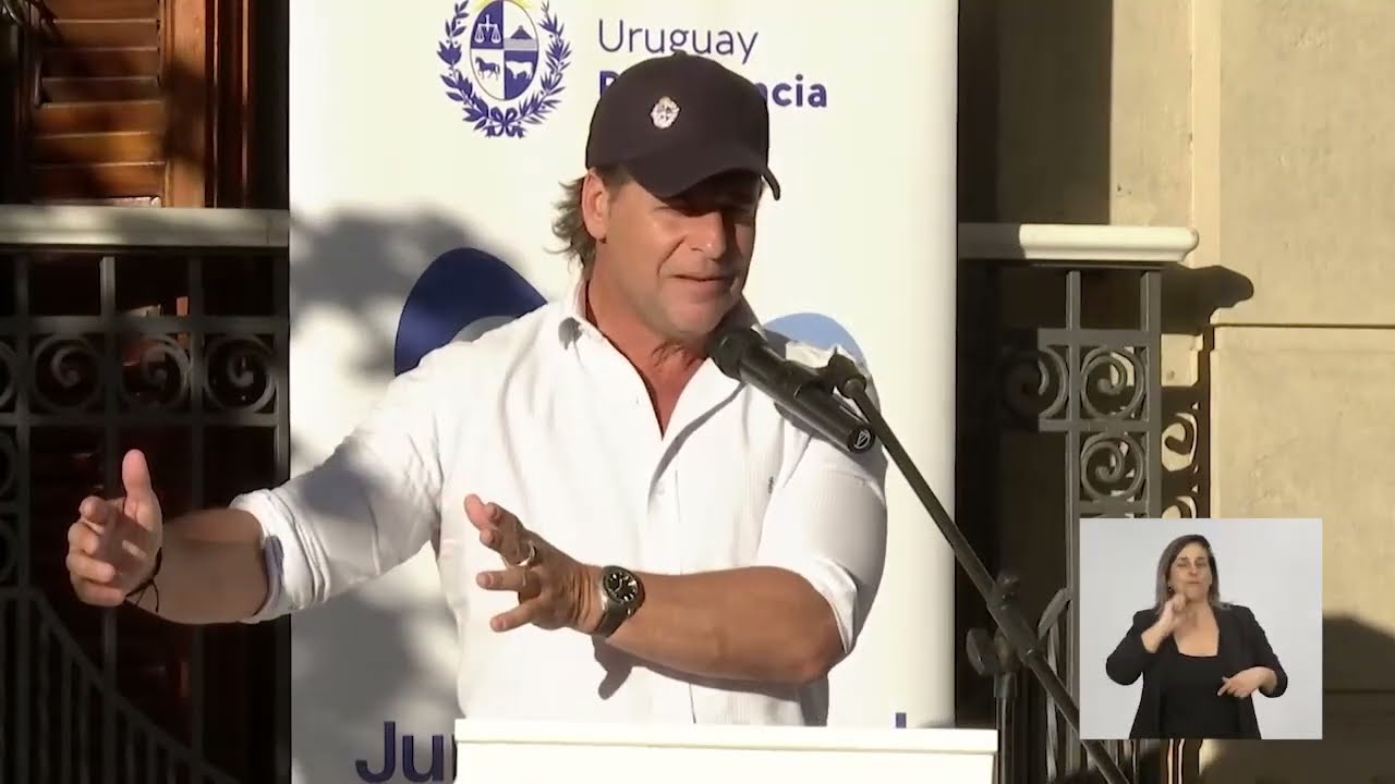 Discurso en la inauguración del Centro Residencial Durazno.
