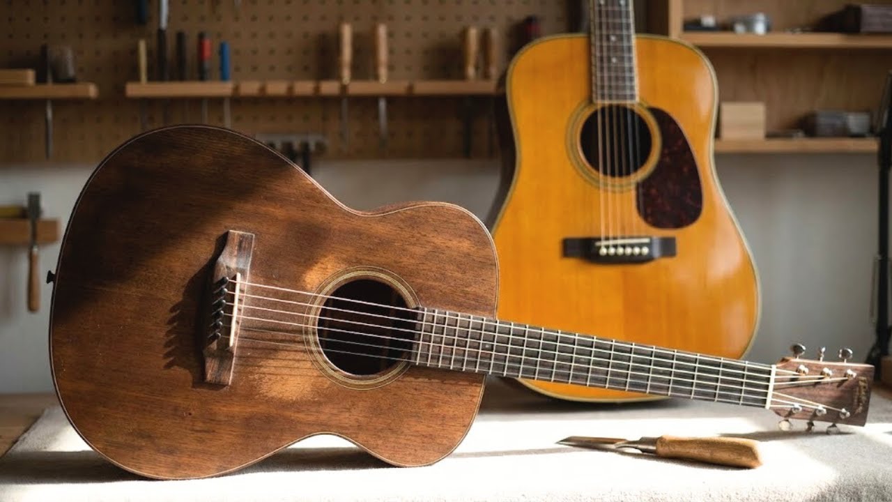 Voicing a Custom Acoustic Guitar by Hand – Why No Two Ever Sound Alike | ASMR