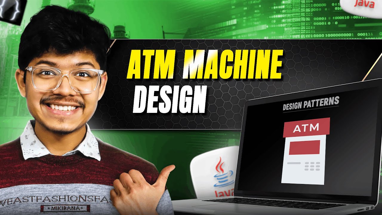 🏧 ATM Machine System Design Explained | Full Code + Architecture 🧑‍💻