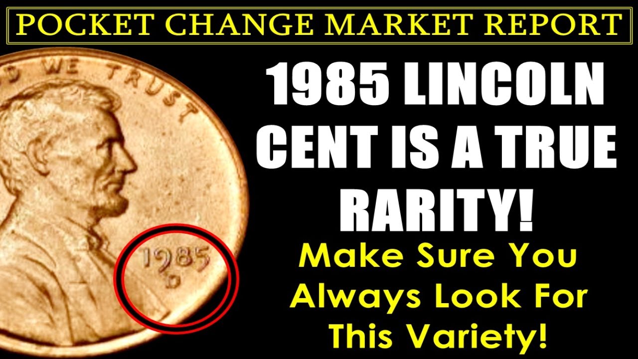 💍MUST FIND RARITY! 1985 Lincoln Cent PRICEY GEM! POCKET CHANGE MARKET REPORT