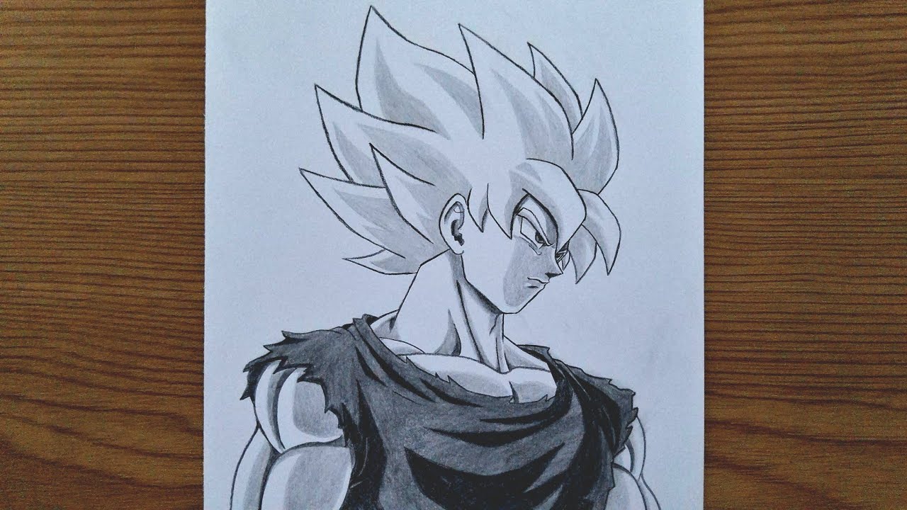 How To Draw Super Saiyan Goku || Anime Art Drawing Tutorial