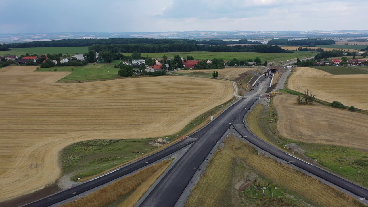Příbor západ - výstavba dálnice D48 8/2019