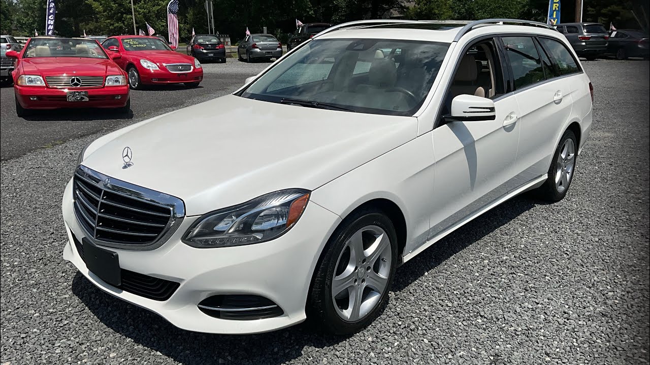 2014 Mercedes Benz E350 4Matic Wagon **3rd Row Seat**