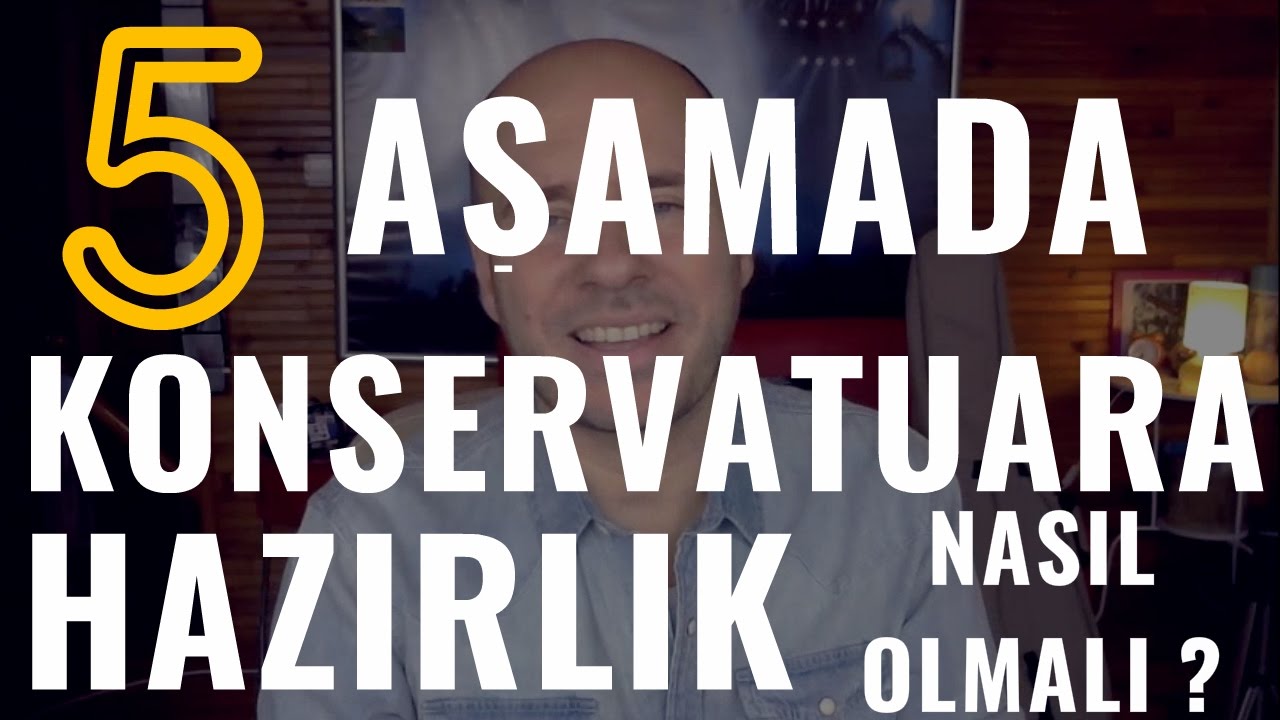 5 Aşamada Konservatuara Hazırlık Nasıl Olmalı ?