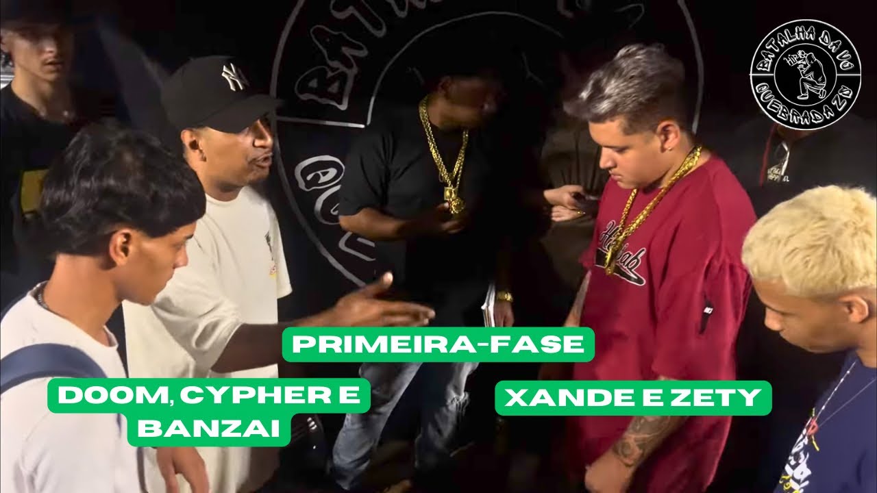 (REPESCAGEM) DOOM, CYPHER E BANZAI X XANDE E ZETY | PRIMEIRA FASE - BATALHA DA VJ EDIÇÃO 59