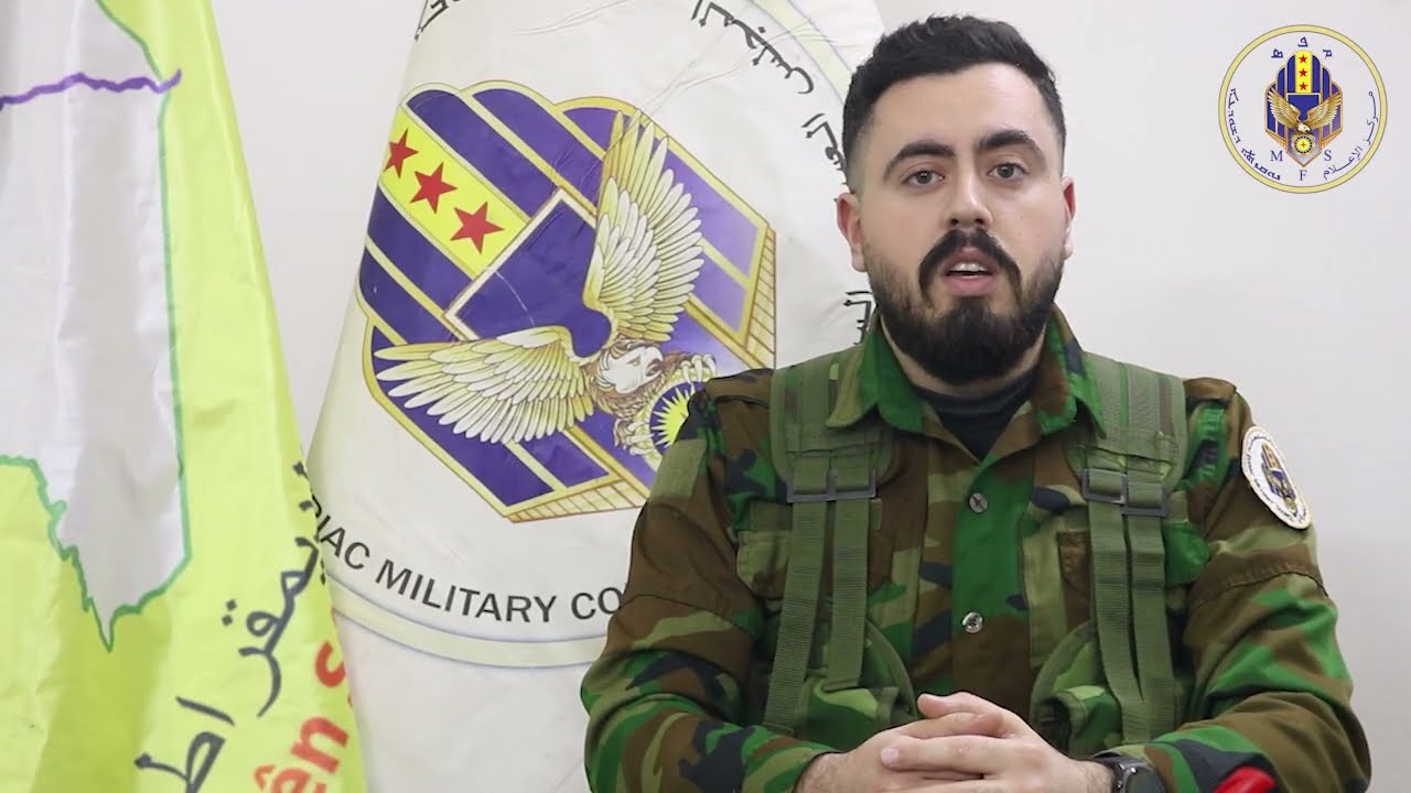 معايدة القيادة العامة للمجلس العسكري السرياني بمناسبة عيد الميلاد المجيد