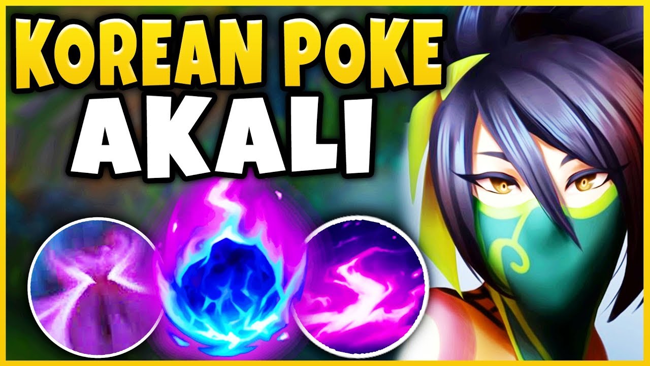 THIS KOREAN PRO AKALI BUILD WINS EVERY LANE! (BEAT COUNTERS) KOREAN POKE AKALI - League of Legends