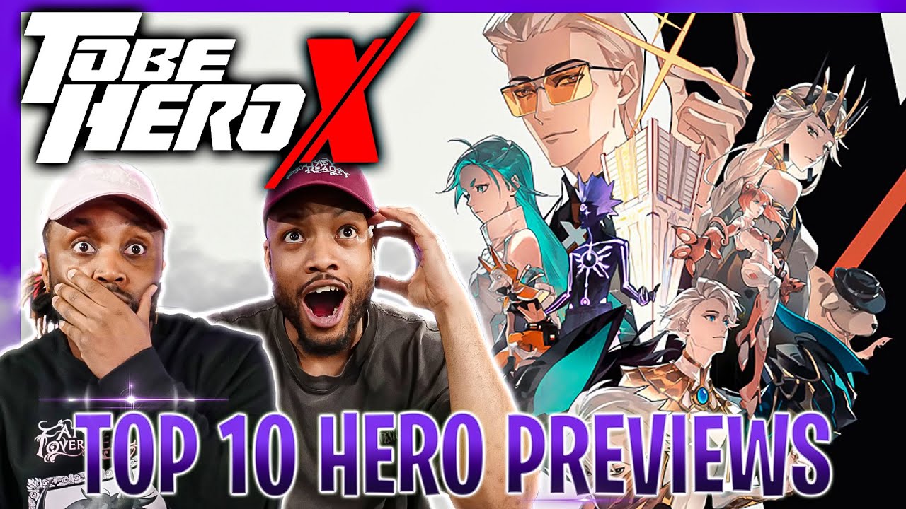 To Be Hero X || ТОП-10 PV HERO || Реакции персонажей на трейлеры