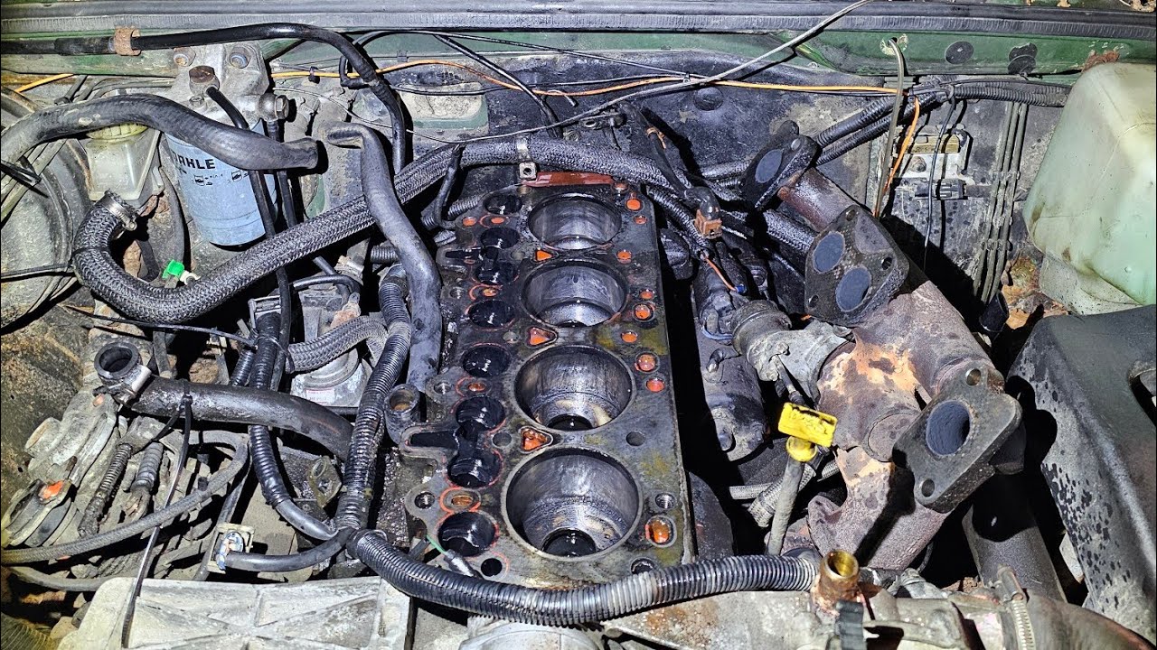 300TDI Discovery 1 engine head removal -Timelapse-