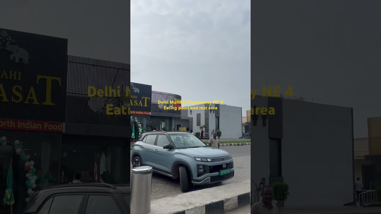 Delhi Mumbai Expressway Eating Point and Rest Area