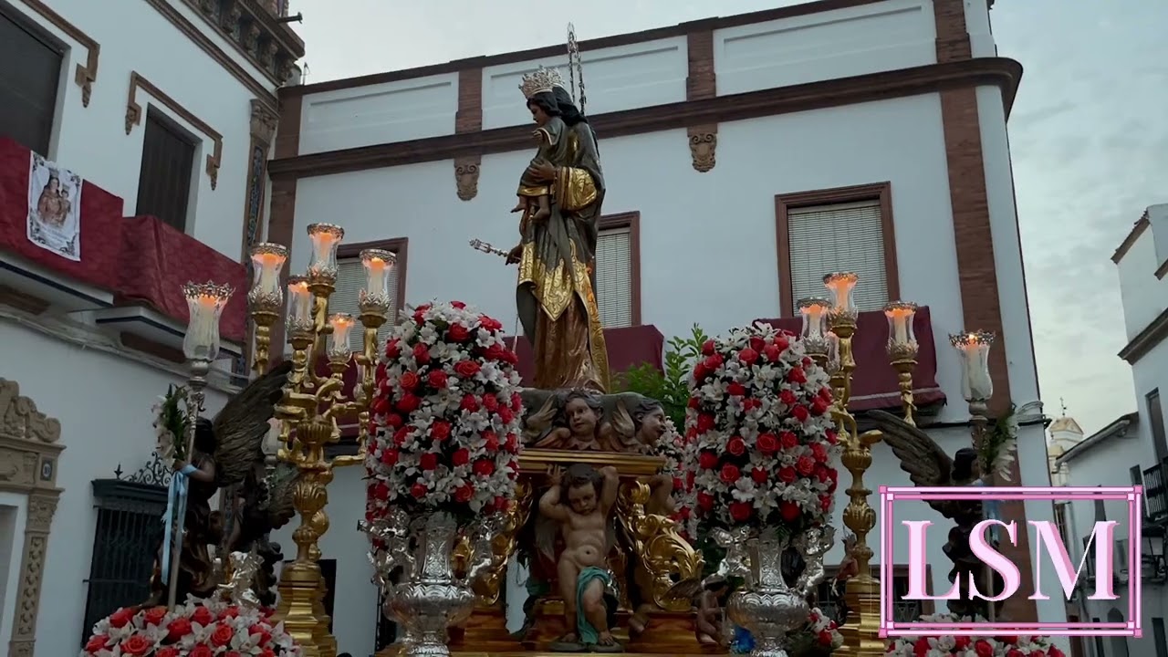 Procesión Gloriosa de María Auxiliadora de la Palma del Condado 2022.