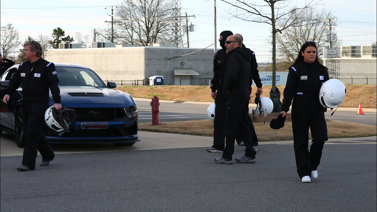 First Dark Horse Track Attack With My Wife @FordPerformanceRacingSchool