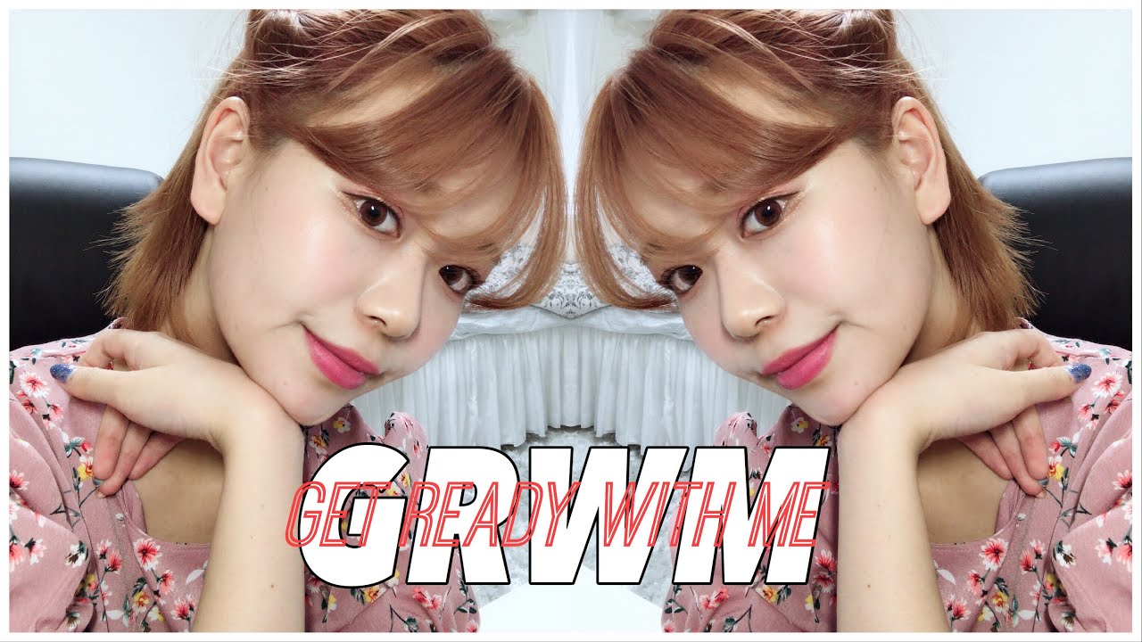【GRWM】お出かけ準備🍑メイク/ヘア/コーデ Get Ready with me!